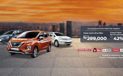 Paket Ganti Oli dan Filter Mulai dariI RP299,000 di Nissan Service Festival Livina!